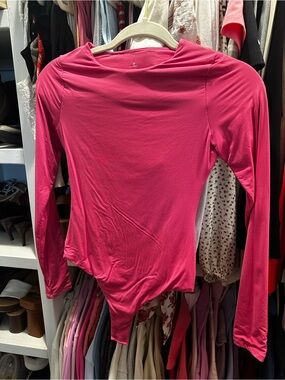 Long-Sleeve Crewneck Bodysuit - Size S